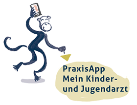 Download der PraxisApp "Mein Kinder- und Jugendarzt"